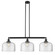 Franklin Restoration LED Island Pendant in Matte Black (405|213-BK-G72-L-LED)