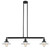 Franklin Restoration LED Island Pendant in Matte Black (405|213-BK-G1-LED)