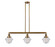 Franklin Restoration LED Island Pendant in Brushed Brass (405|213-BB-G534-LED)