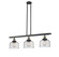 Franklin Restoration LED Island Pendant in Black Antique Brass (405|213-BAB-G74-LED)