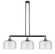 Franklin Restoration Three Light Island Pendant in Black Antique Brass (405|213-BAB-G74-L)