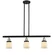 Franklin Restoration LED Island Pendant in Black Antique Brass (405|213-BAB-G51-LED)