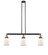 Franklin Restoration LED Island Pendant in Black Antique Brass (405|213-BAB-G181-LED)