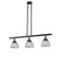 Franklin Restoration LED Island Pendant in Black Antique Brass (405|213-BAB-G172-LED)
