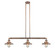 Franklin Restoration LED Island Pendant in Antique Copper (405|213-AC-M3-LED)