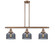 Franklin Restoration LED Island Pendant in Antique Copper (405|213-AC-G73-LED)