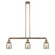 Franklin Restoration LED Island Pendant in Antique Copper (405|213-AC-G58-LED)