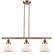 Franklin Restoration Three Light Island Pendant in Antique Copper (405|213-AC-G41)