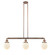 Franklin Restoration LED Island Pendant in Antique Copper (405|213-AC-G201-6-LED)