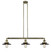 Franklin Restoration LED Island Pendant in Antique Brass (405|213-AB-M6-LED)