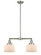 Franklin Restoration LED Island Pendant in Brushed Satin Nickel (405|209-SN-G71-LED)