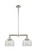 Franklin Restoration LED Island Pendant in Polished Nickel (405|209-PN-G72-LED)
