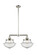 Franklin Restoration LED Island Pendant in Polished Nickel (405|209-PN-G544-LED)