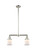 Franklin Restoration LED Island Pendant in Polished Nickel (405|209-PN-G181S-LED)