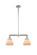 Franklin Restoration LED Island Pendant in Polished Nickel (405|209-PN-G171-LED)
