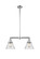 Franklin Restoration Two Light Island Pendant in Polished Chrome (405|209-PC-G44)
