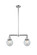 Franklin Restoration LED Island Pendant in Polished Chrome (405|209-PC-G204-6-LED)