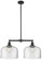 Franklin Restoration Two Light Island Pendant in Oil Rubbed Bronze (405|209-OB-G72-L)