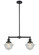 Franklin Restoration LED Island Pendant in Oil Rubbed Bronze (405|209-OB-G534-LED)