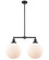 Franklin Restoration LED Island Pendant in Oil Rubbed Bronze (405|209-OB-G201-12-LED)