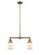 Franklin Restoration LED Island Pendant in Brushed Brass (405|209-BB-G51-LED)