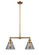 Franklin Restoration LED Island Pendant in Brushed Brass (405|209-BB-G43-LED)