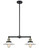 Franklin Restoration LED Island Pendant in Black Antique Brass (405|209-BAB-G1-LED)