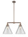 Franklin Restoration LED Island Pendant in Antique Copper (405|209-AC-G42-L-LED)