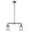 Franklin Restoration LED Island Pendant in Antique Copper (405|209-AC-G182S-LED)