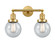 Franklin Restoration LED Bath Vanity in Satin Gold (405|208-SG-G204-6-LED)