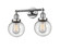 Franklin Restoration LED Bath Vanity in Polished Chrome (405|208-PC-G204-6-LED)