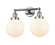 Franklin Restoration LED Bath Vanity in Polished Chrome (405|208-PC-G201-8-LED)