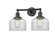 Franklin Restoration Two Light Bath Vanity in Oil Rubbed Bronze (405|208-OB-G72)