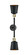 Franklin Restoration LED Bath Vanity in Black Antique Brass (405|208L-BAB-M9-BK-LED)