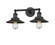 Franklin Restoration LED Bath Vanity in Matte Black (405|208-BK-M6-LED)