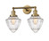 Franklin Restoration LED Bath Vanity in Brushed Brass (405|208-BB-G664-7-LED)