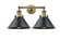 Franklin Restoration LED Bath Vanity in Antique Brass (405|208-AB-M10-BK-LED)