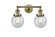 Franklin Restoration LED Bath Vanity in Antique Brass (405|208-AB-G204-6-LED)