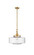 Franklin Restoration One Light Mini Pendant in Satin Gold (405|206-SG-G692-16)