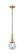 Franklin Restoration LED Mini Pendant in Satin Gold (405|206-SG-G204-6-LED)