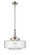 Franklin Restoration One Light Mini Pendant in Polished Nickel (405|206-PN-G694-16)