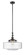 Franklin Restoration One Light Mini Pendant in Oil Rubbed Bronze (405|206-OB-G692-16)