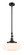 Franklin Restoration One Light Mini Pendant in Matte Black (405|206-BK-G691-12)