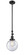 Franklin Restoration One Light Mini Pendant in Matte Black (405|206-BK-G204-8)