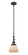Franklin Restoration One Light Mini Pendant in Matte Black (405|206-BK-G171)
