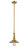 Franklin Restoration LED Mini Pendant in Brushed Brass (405|206-BB-M4-LED)