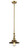 Franklin Restoration One Light Mini Pendant in Brushed Brass (405|206-BB-M4)