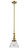 Franklin Restoration One Light Mini Pendant in Brushed Brass (405|206-BB-G44)