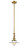 Franklin Restoration LED Mini Pendant in Brushed Brass (405|206-BB-G1-LED)