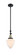 Franklin Restoration One Light Mini Pendant in Black Antique Brass (405|206-BAB-G661-7)